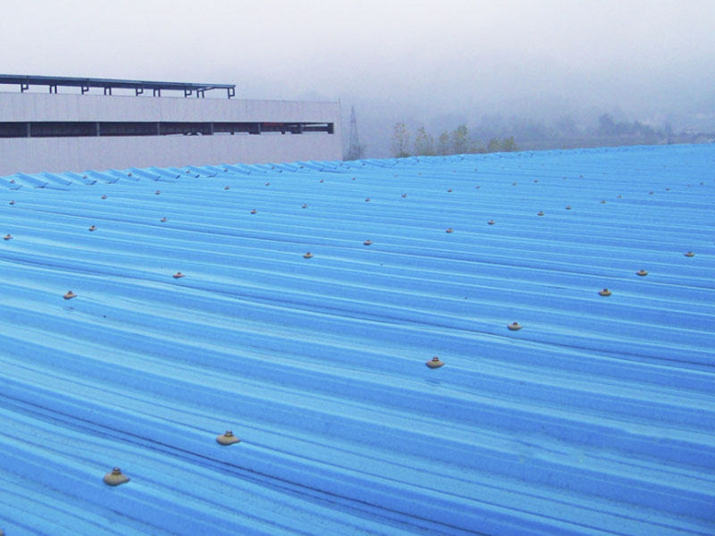 養殖場屋面防腐隔熱瓦案例