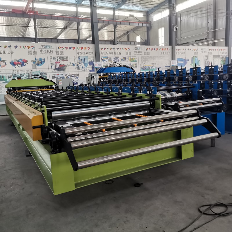 金屬琉璃屋面瓦成型設備