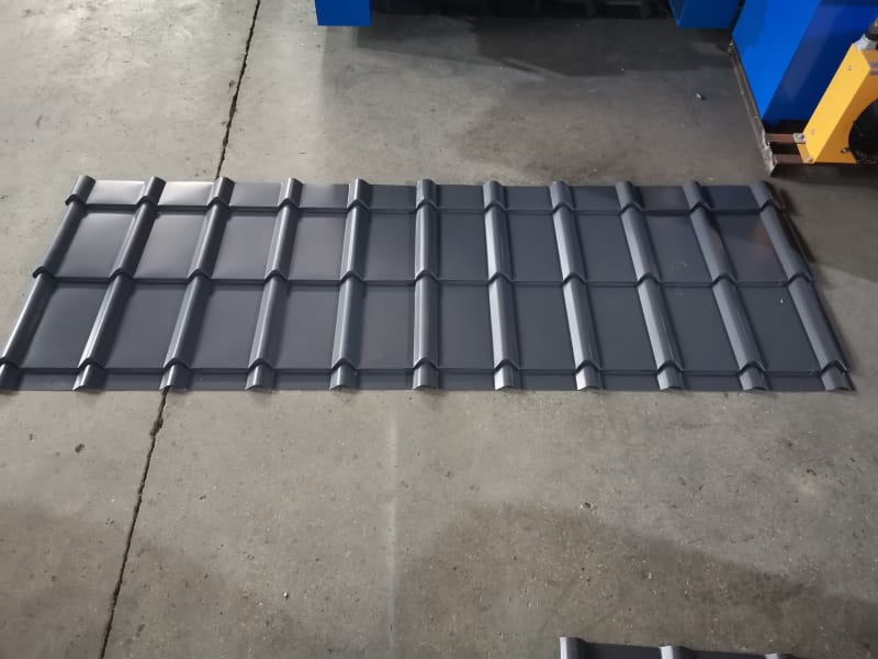 智利竹節琉璃瓦機