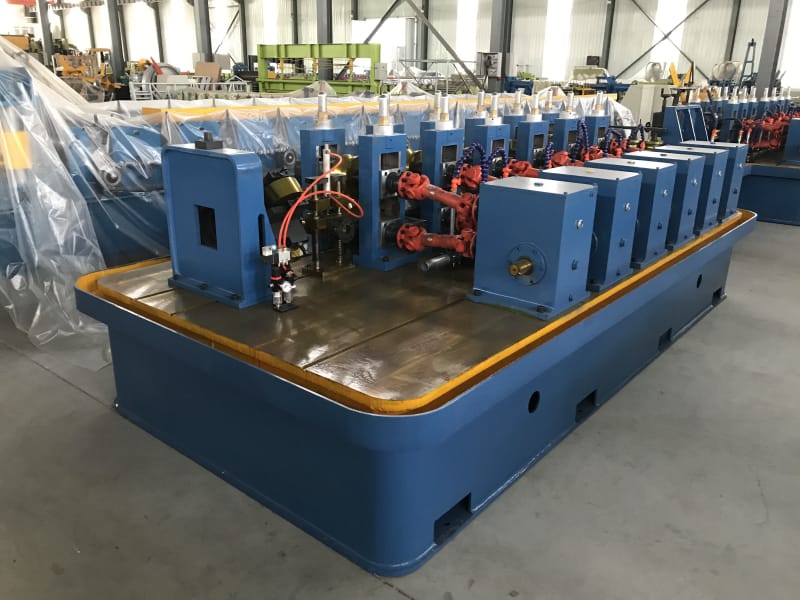 中拓自動高速焊管機生產線