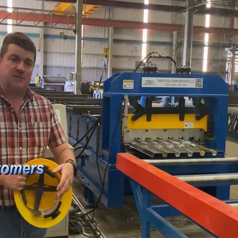 墨西哥全自動樓承板機