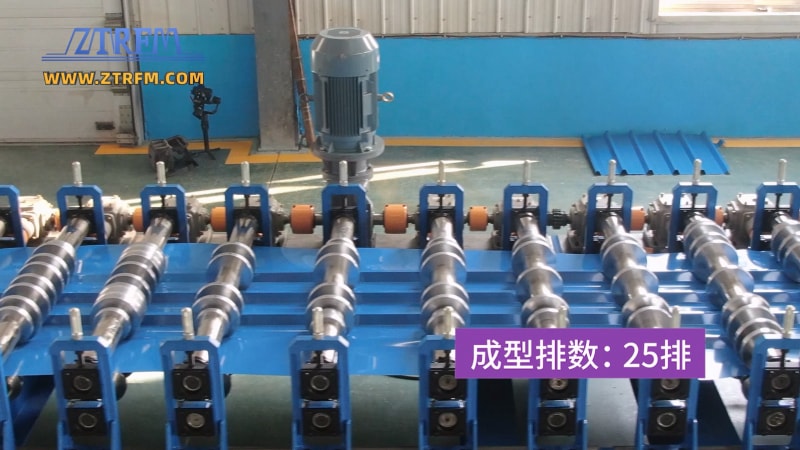 出口阿爾及利亞-中拓高速彩鋼瓦機