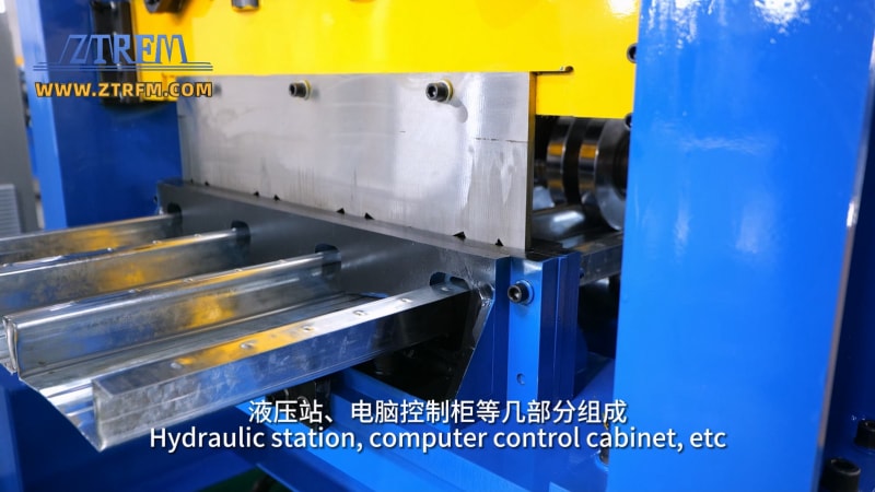 中拓冷彎#閉口樓承板機 推動建筑行業自動化發展的利器