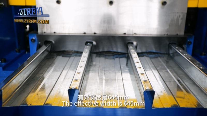 中拓冷彎#閉口樓承板機 推動建筑行業自動化發展的利器