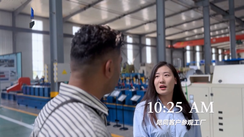 帶你走進#滄州中拓 #外貿業務員活力的一天