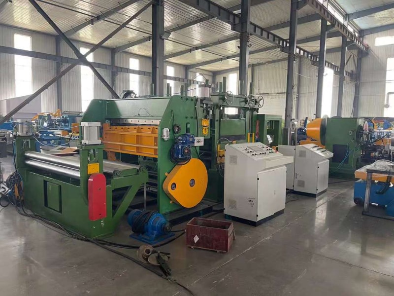 中拓機械出口印度尼西亞的橫剪線設備