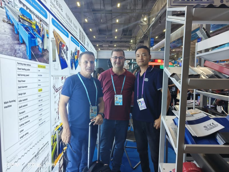 136屆廣交會上中拓冷彎實力展現，贏得國內外客戶一致好評