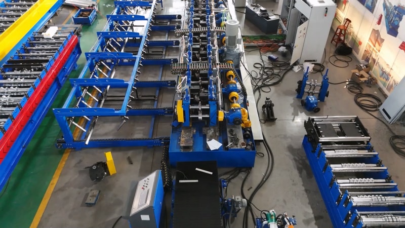 全自動(dòng) CZ 型鋼一體機(jī)：開啟智能生產(chǎn)新模式