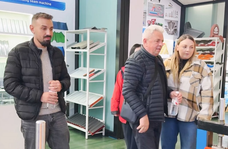 多國客戶組團考察中拓冷彎！全球集采中心聯動世界，共拓合作新局